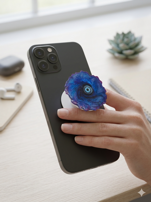 Galaxy Eye Resin Phone Grip