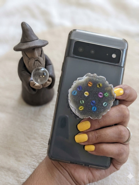 Dragon Eyes Resin Phone Grip